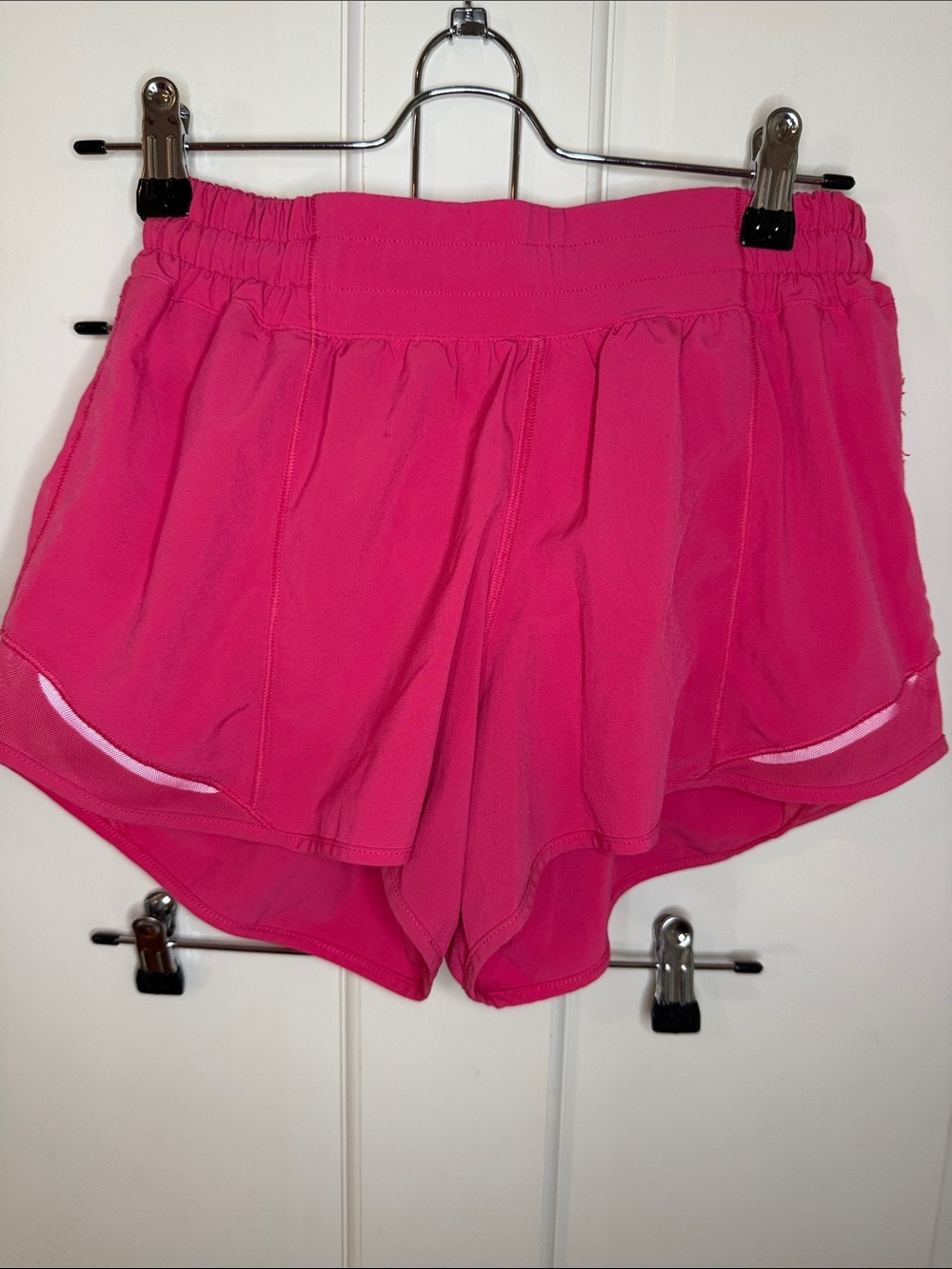 lululemon athletica Hot Pink Run Shorts